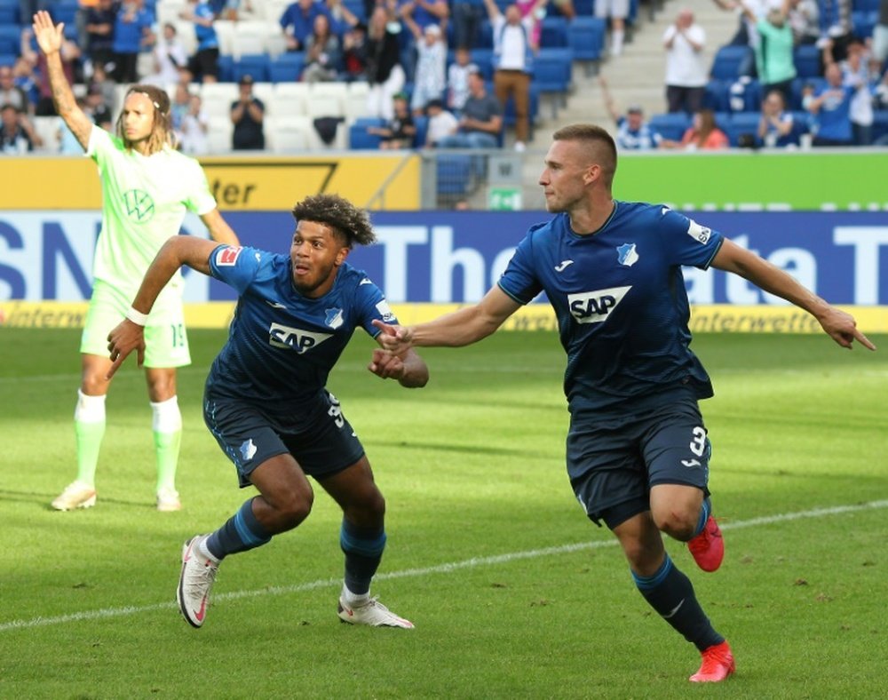 El Hoffenheim se metió en Champions. AFP