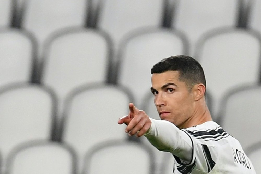 Cristiano seguirá en la Juventus. AFP