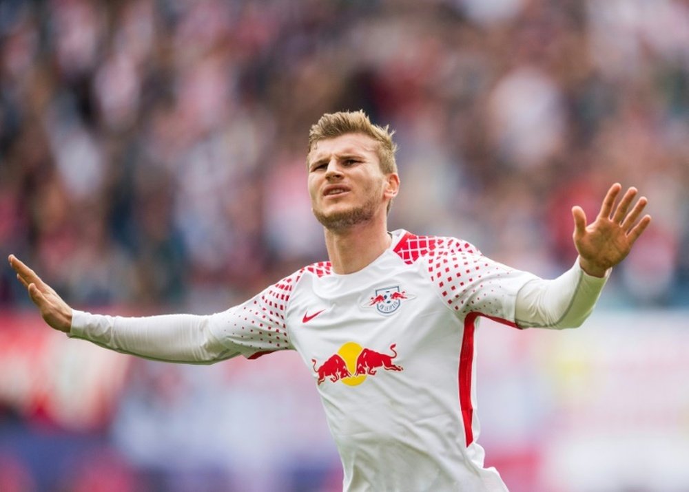 Werner has attracted the interest of a lot of top clubs since joinin RB Leipzig last season. AFP