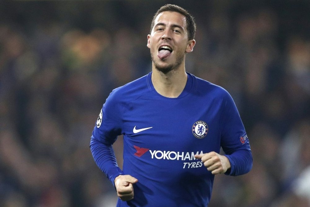 Puel believes that Hazard may need to leave Chelsea to reach his potential. AFP