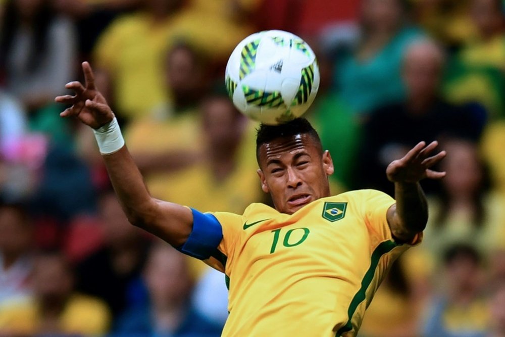 Neymar n'a pas peur. AFP