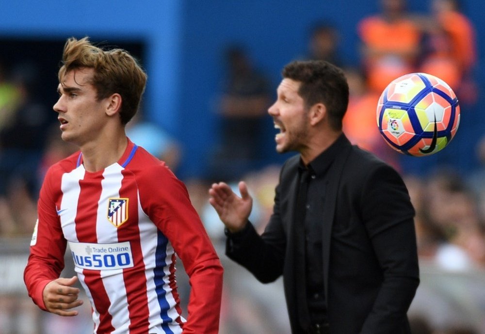 Griezmann has been linked with a move away from Atletico. AFP