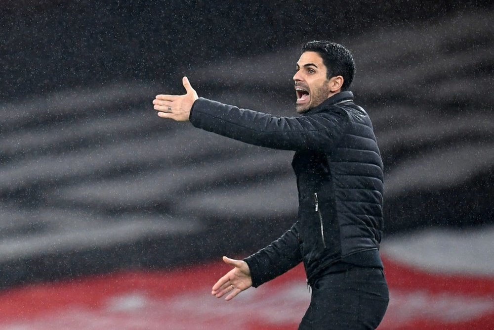 Arteta a besoin de temps. afp