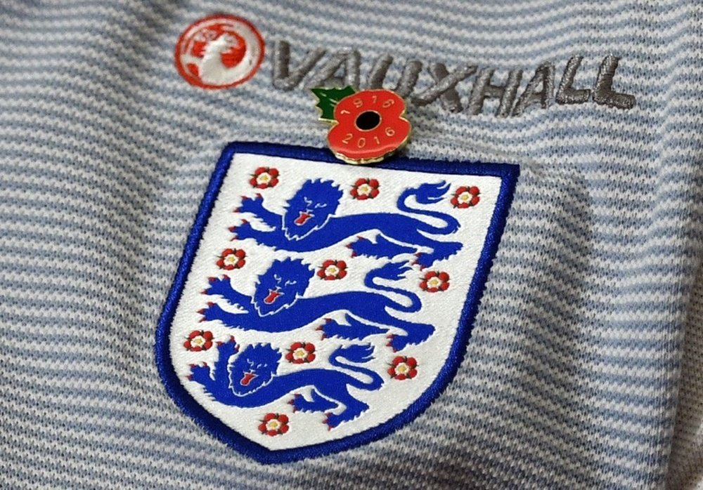 England ask FIFA for poppies. AFP