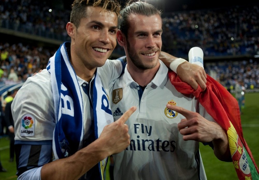 Ronaldo and Bale make the list of most expensive footballers. AFP