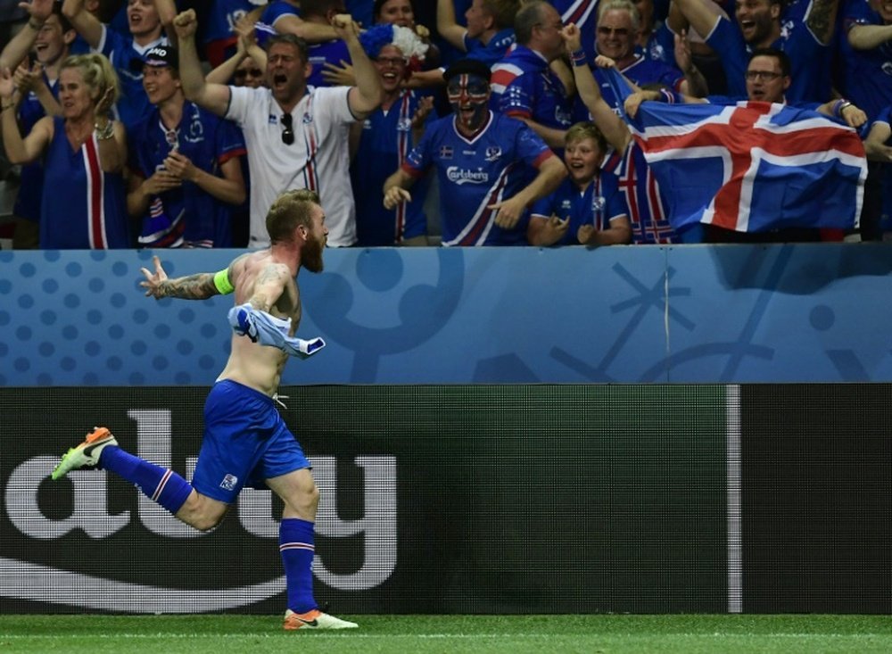 Captain Aron Gunnarsson, who plays for Cardiff in the English league, said Iceland had been turned upside down by the win
