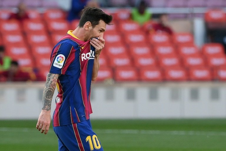 Lionel Messi n'est plus aussi décisif dans le jeu. afp