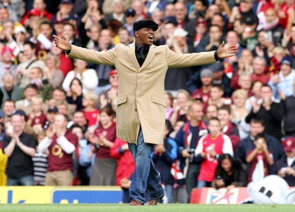 Wright pictured in 2005 at Highbury. AFP