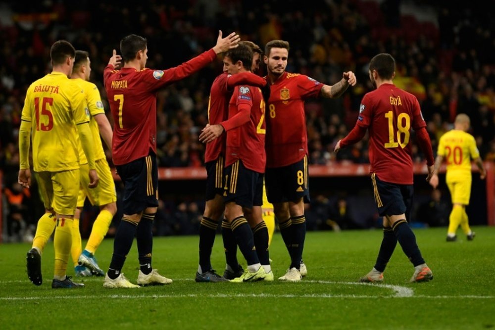 Spain have qualified. AFP