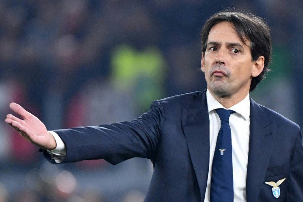 Inzaghi could replace Tuchel if PSG don't make it to UCL quarter finals. AFP