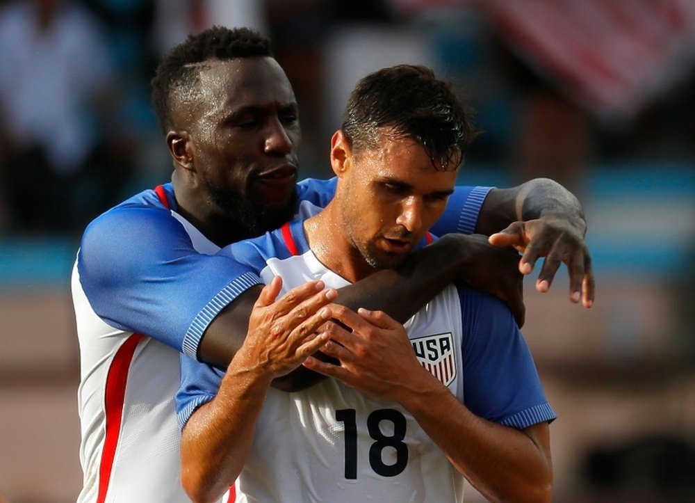 United States beat El Salvador 2-0 in the Gold Cup. AFP