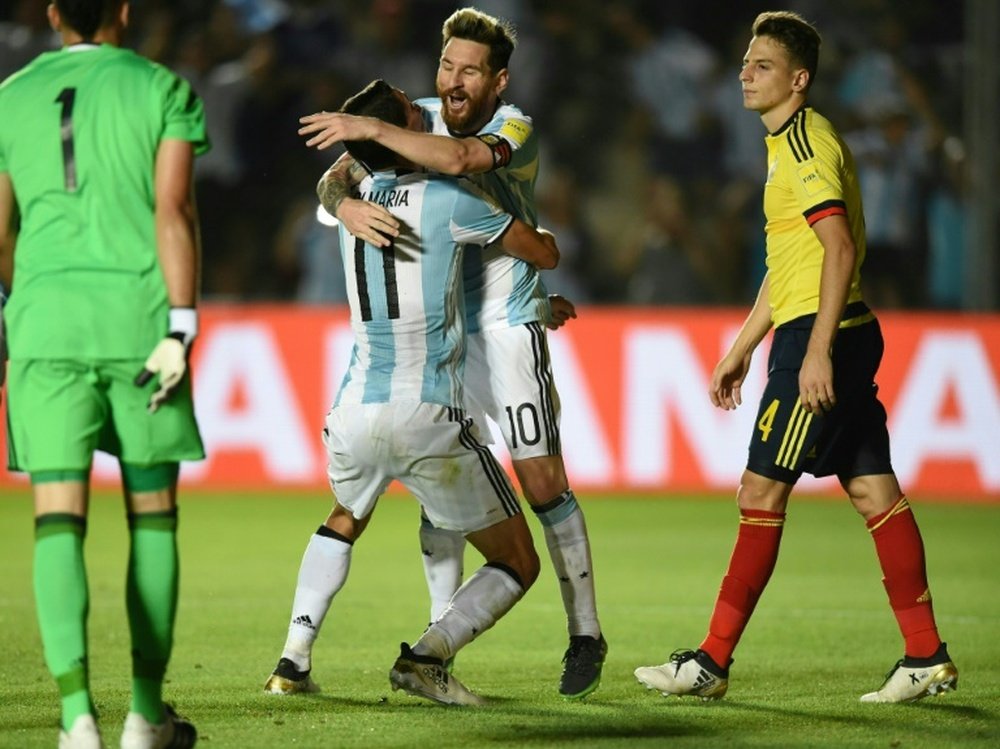 El 'Fideo' ve a Argentina favorita para el Mundial. AFP