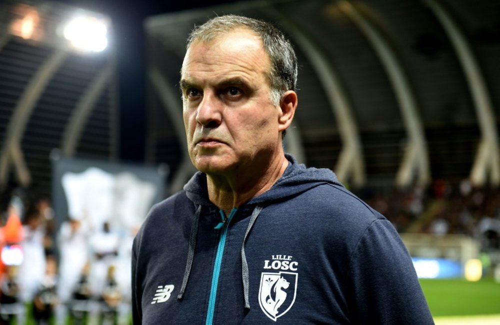 Bielsa has been sacked by Lille. AFP