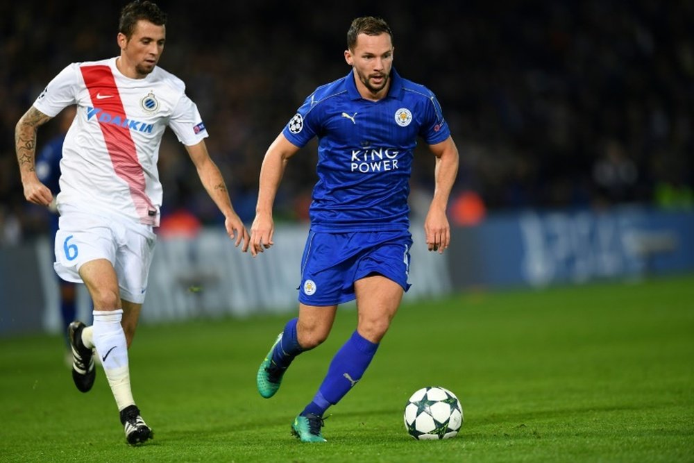 Danny Drinkwater could join Antonio Conte's Chelsea. AFP