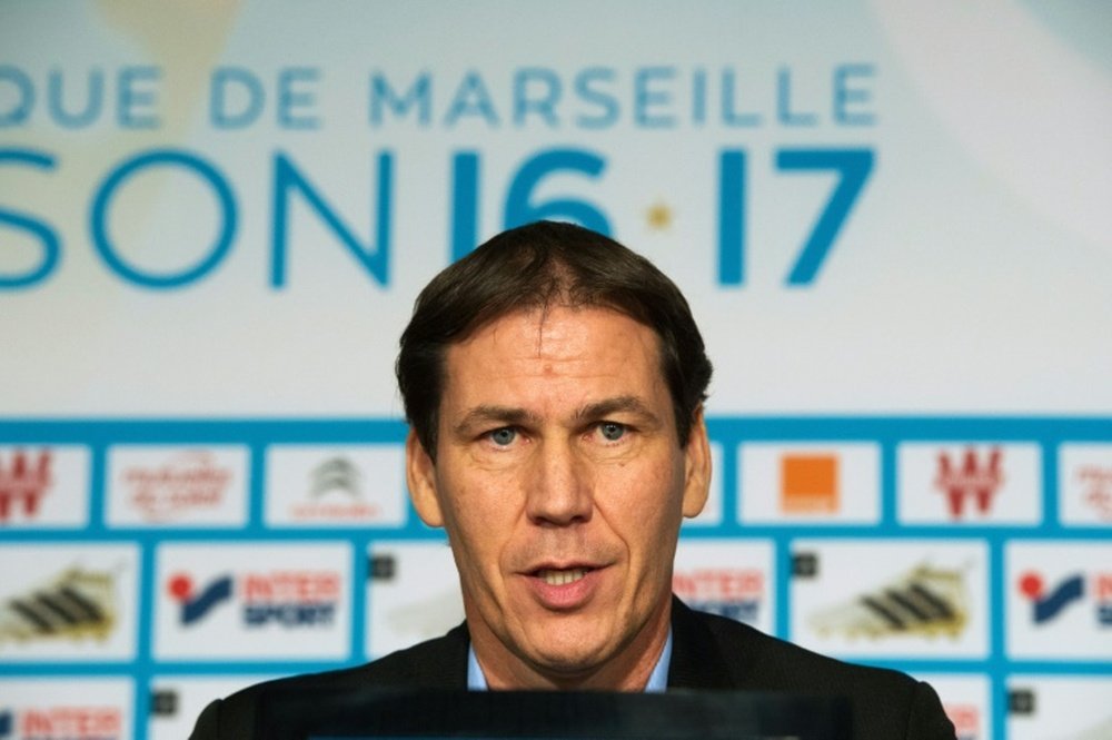 Olympique Marseille are searching for an extra striker. AFP