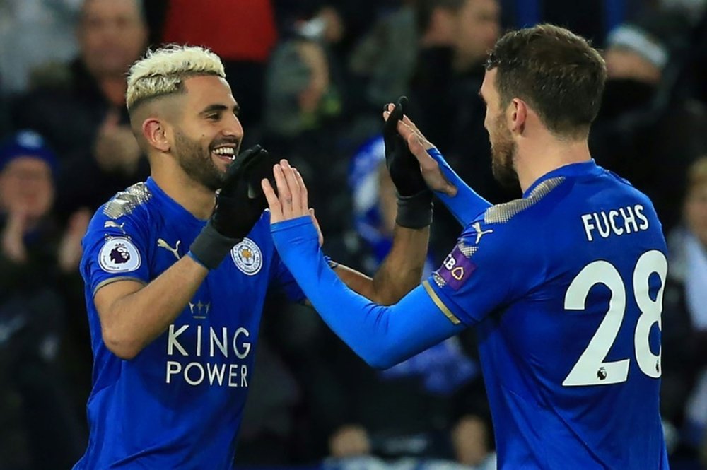 Mahrez wants to put his period of absence behind him. AFP