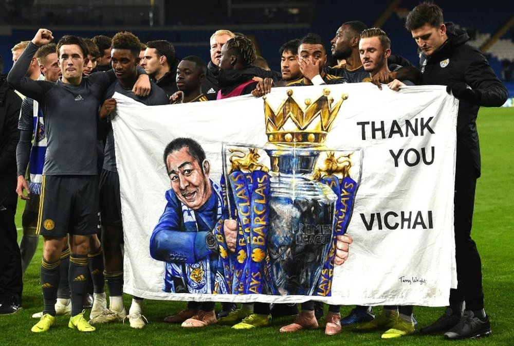 Leicester have paid tribute. AFP