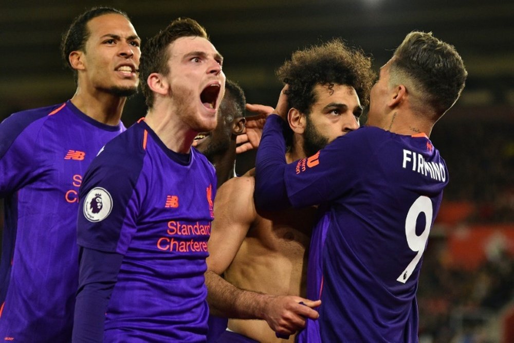 Liverpool won again at Southampton. AFP