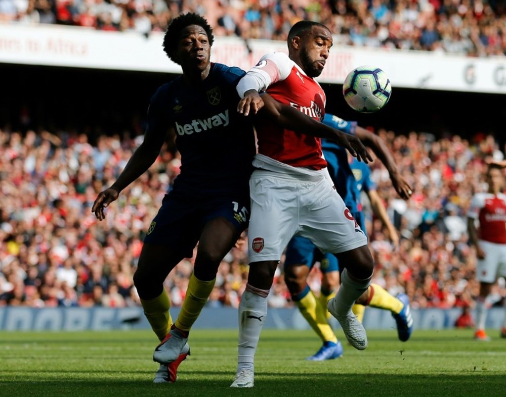 Issa Diop es el favorito de Arteta para ocupar un puesto en el centro de la zaga. AFP