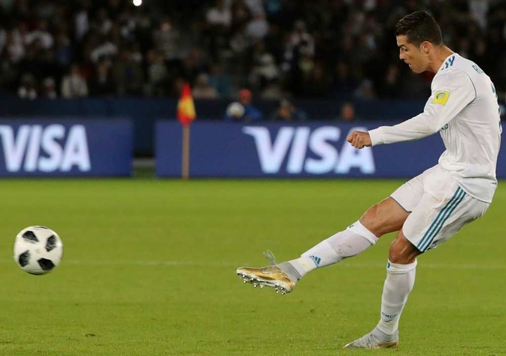 Cristiano marcó el gol que dio el título. AFP