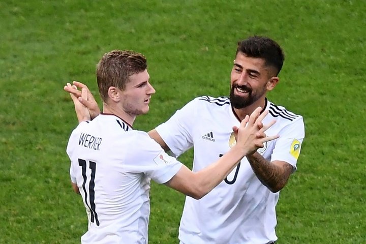 Time Werner has his sights on the Confederations Cup title. AFP