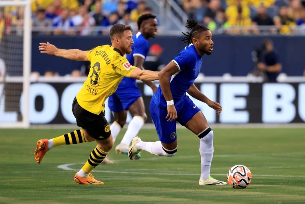 Nkunku has already returned to full training. AFP