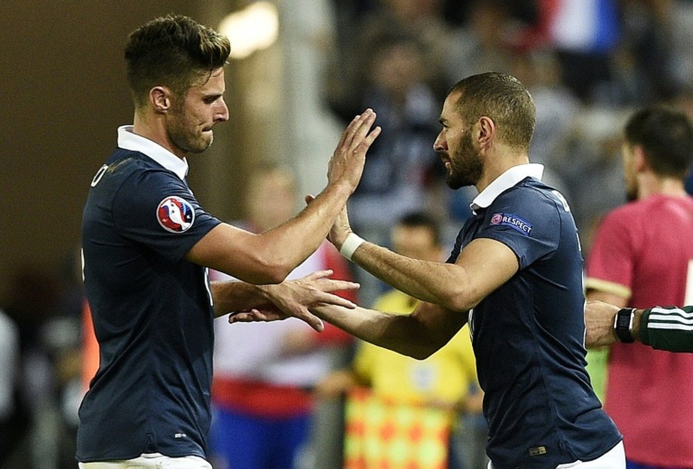 Jérôme Rothen spoke out on the Giroud-Benzema issue. AFP