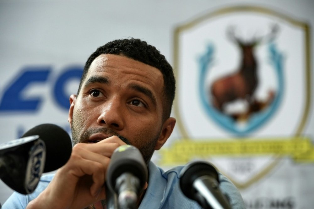 Jermaine Pennant is departing the Tampines Rovers in Singapore after only  months. AFP