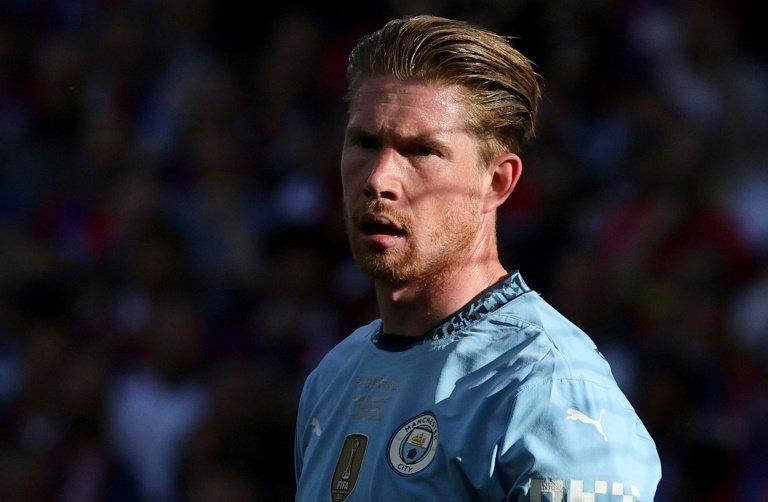 Napoli and Chicago Fire are pushing to sign De Bruyne. AFP