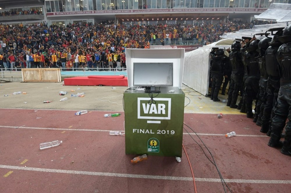 VAR will return to African football a month after its last outing was very controversial. AFP