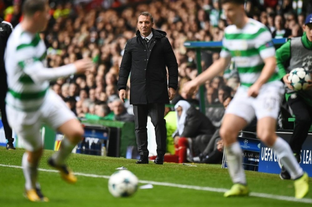 Celtic manager Brendan Rodgers. AFP
