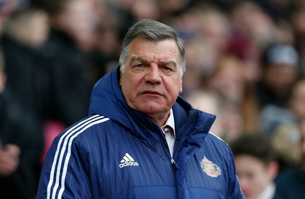 Newly appointed England football coach Sam Allardyce, pictured on February 27, 2016, has never won a major trophy in his 22-year managerial career