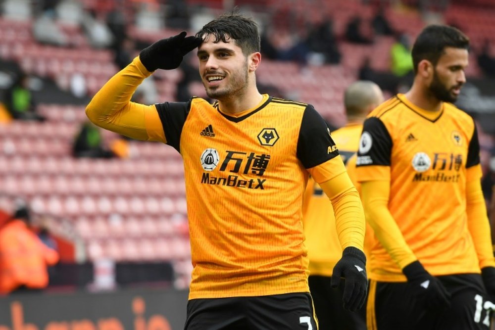 Wolverhampton ganhou de um Southampton em crise. AFP