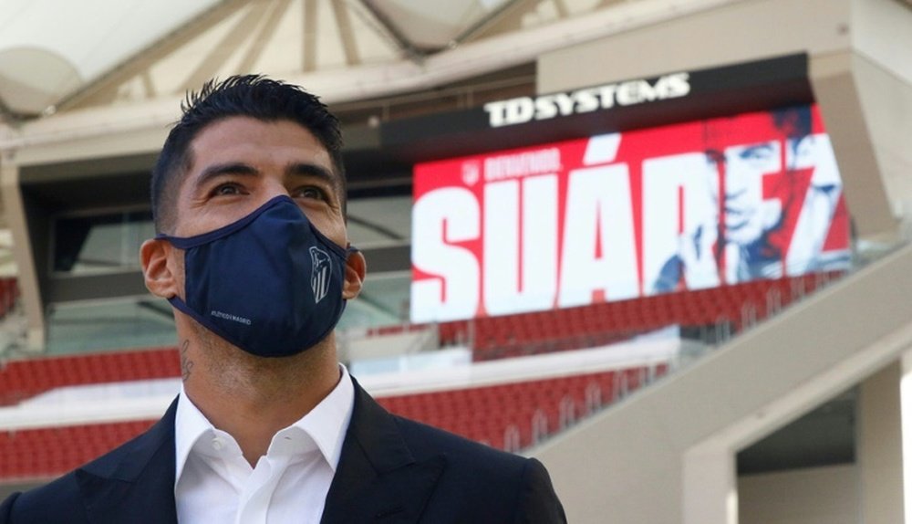Suárez mal chegou e já foi convocado. AFP