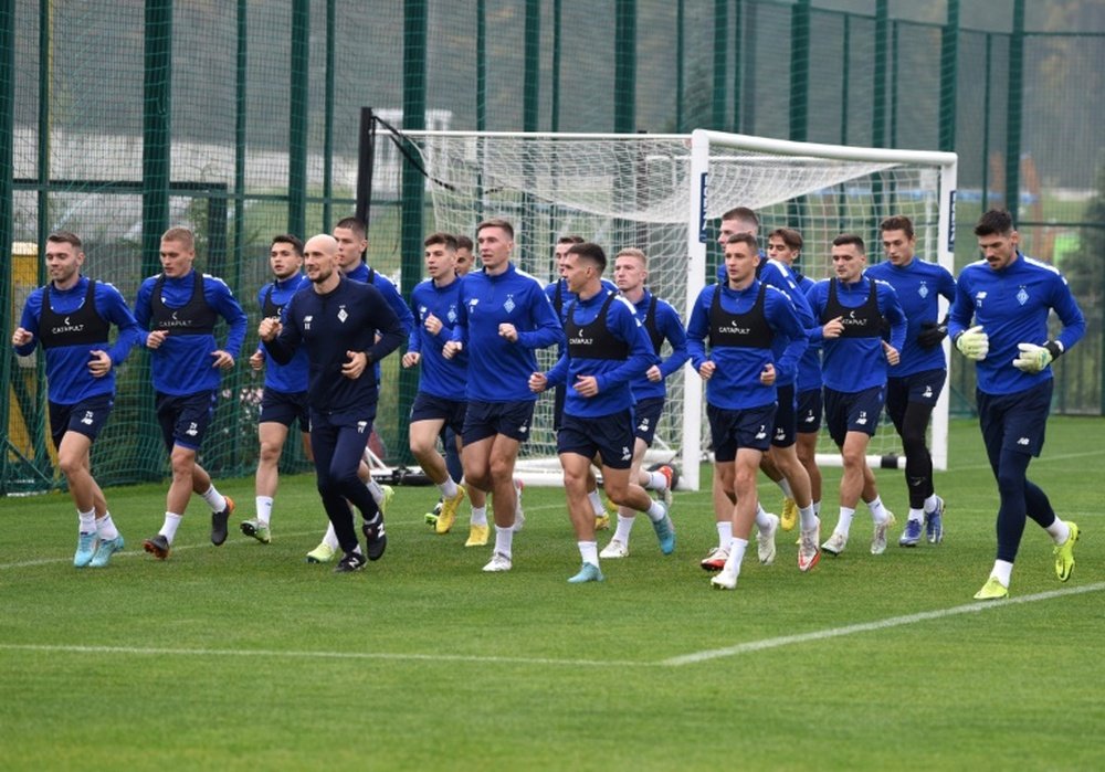 El Dinamo de Kiev estalló contra el Fenerbahçe. AFP