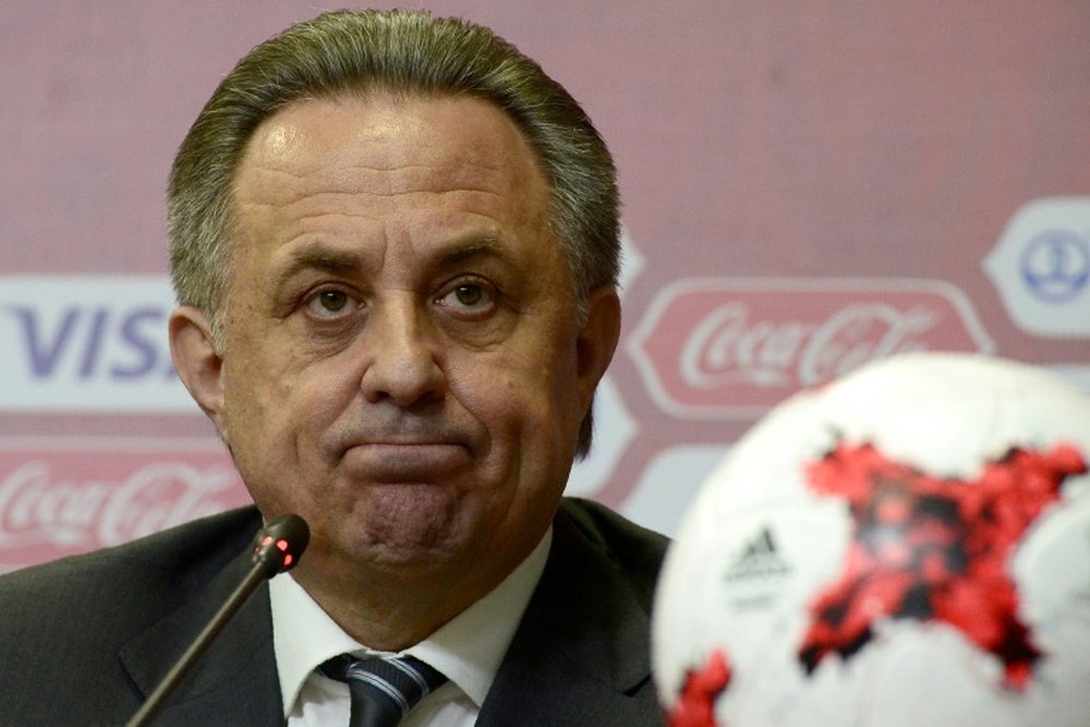 Vitaly Mutko has been given a lifetime ban from involvement in future Olympic Games by the IOC. AFP