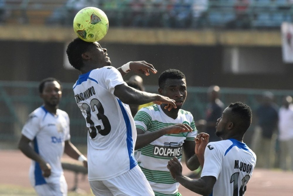 Plateau United lost 3-0. AFP