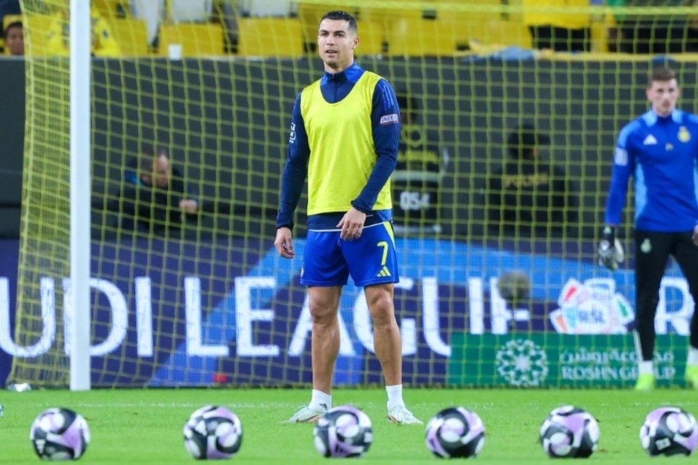 Ronaldo struck an optimistic tone in his post-match comments. AFP