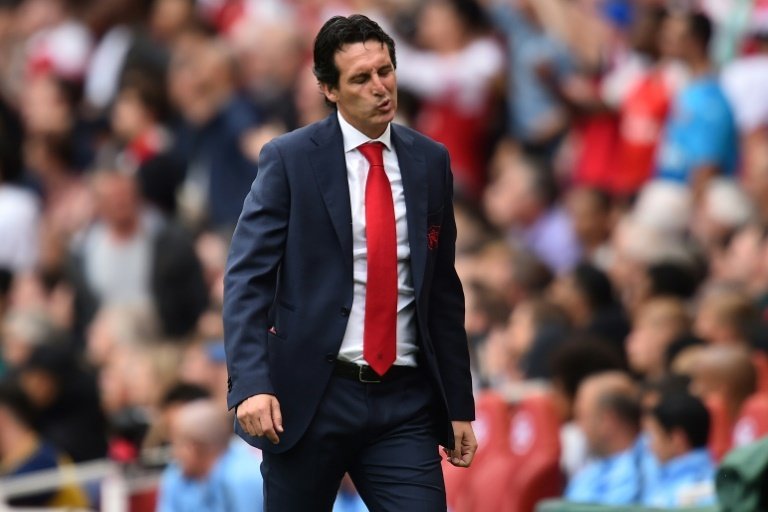 Arsenal lost their first league match of the Emery era. AFP