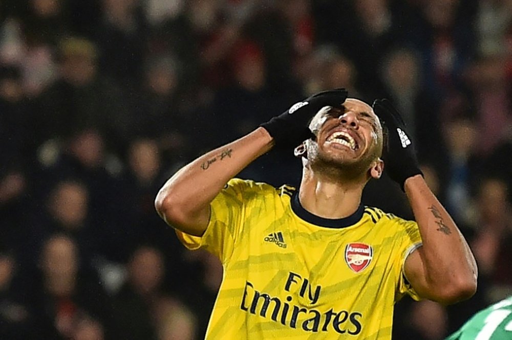 Aubameyang wanted to become the best paid player at Chelsea ever. AFP