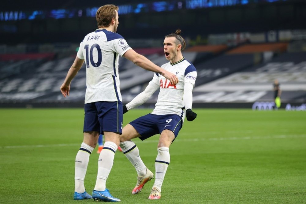 Kane et Bale font rêver Tottenham. AFP