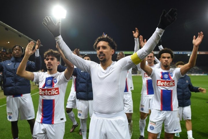 Marquinhos is about to renew until 2027. AFP