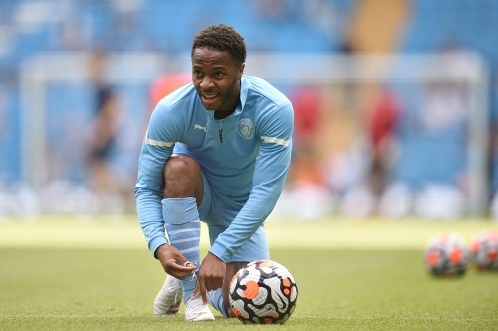 Manchester City fixe le prix de Sterling. AFP