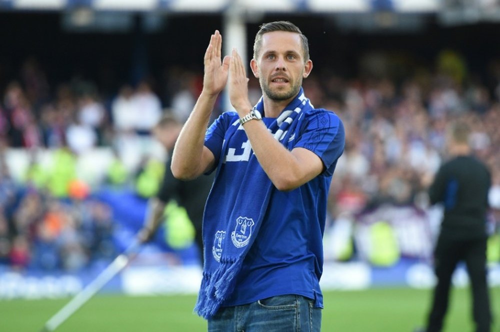 Sigurdsson admits his Everton performances are falling short of his own expectations. AFP