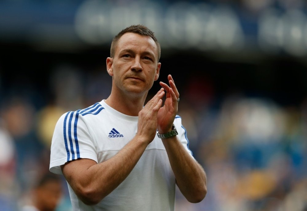 John Terry podría abandonar pronto el Chelsea. AFP