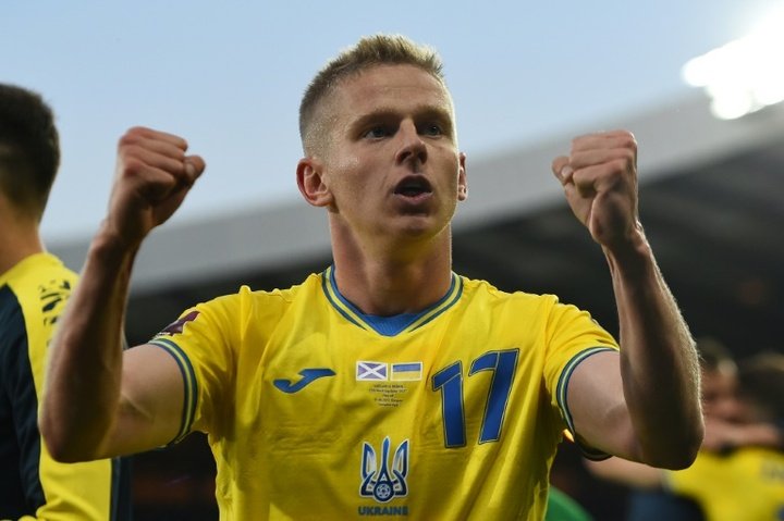 Zinchenko came close to going to war. AFP