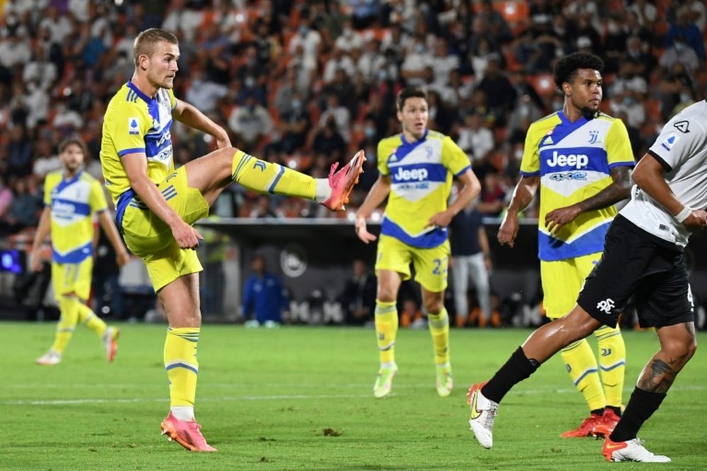 La Juventus veut blinder Matthijs de Ligt. AFP
