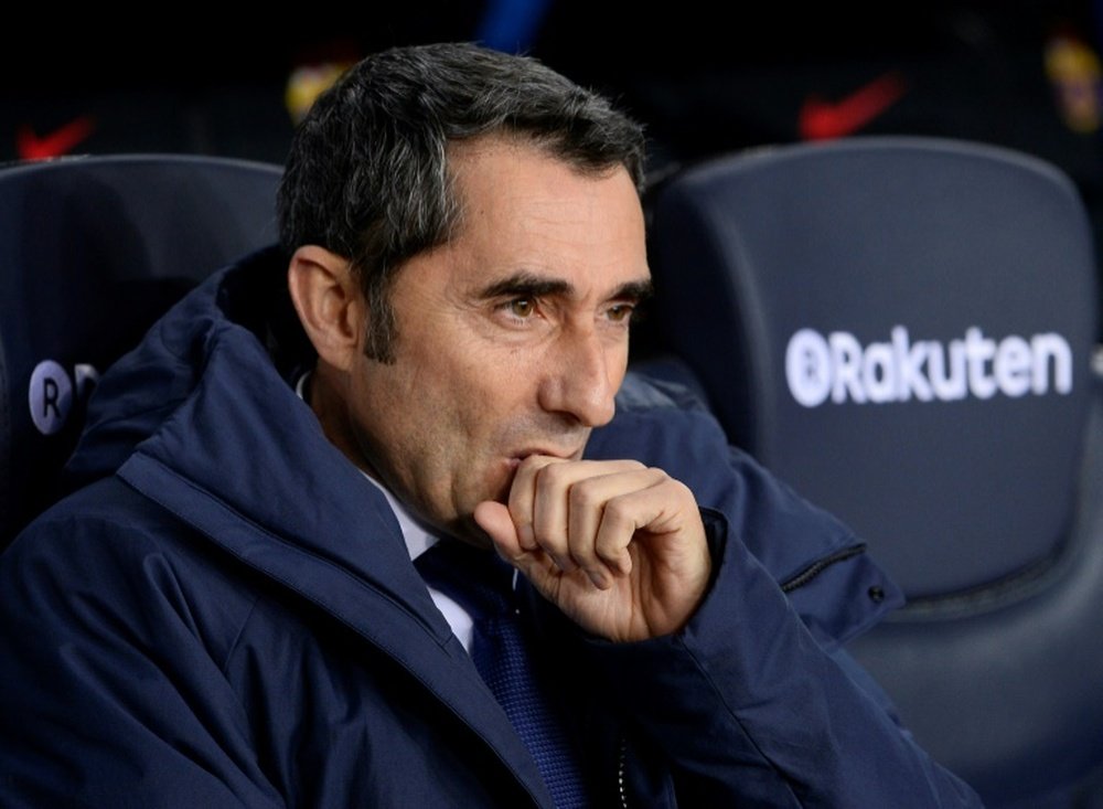 Ernesto Valverde could give a number of young players a chance to shine. AFP