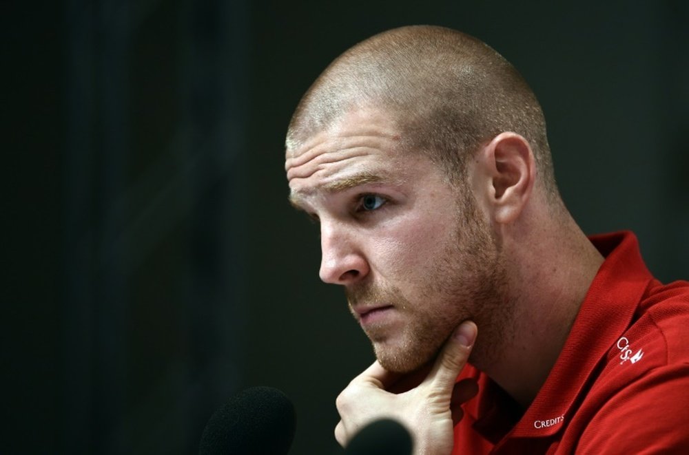 Philippe Senderos podría terminar jugando en el Rangers. AFP