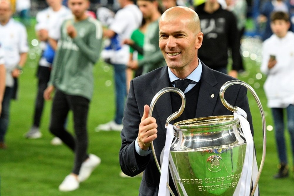 La Champions es la competición fetiche del Madrid. AFP